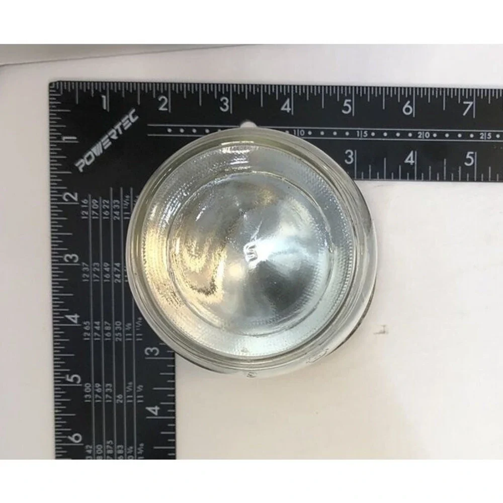 Peter Pan P-Nuttiest Jar and Lid 1960s‎ Vintage Clear Glass MCM